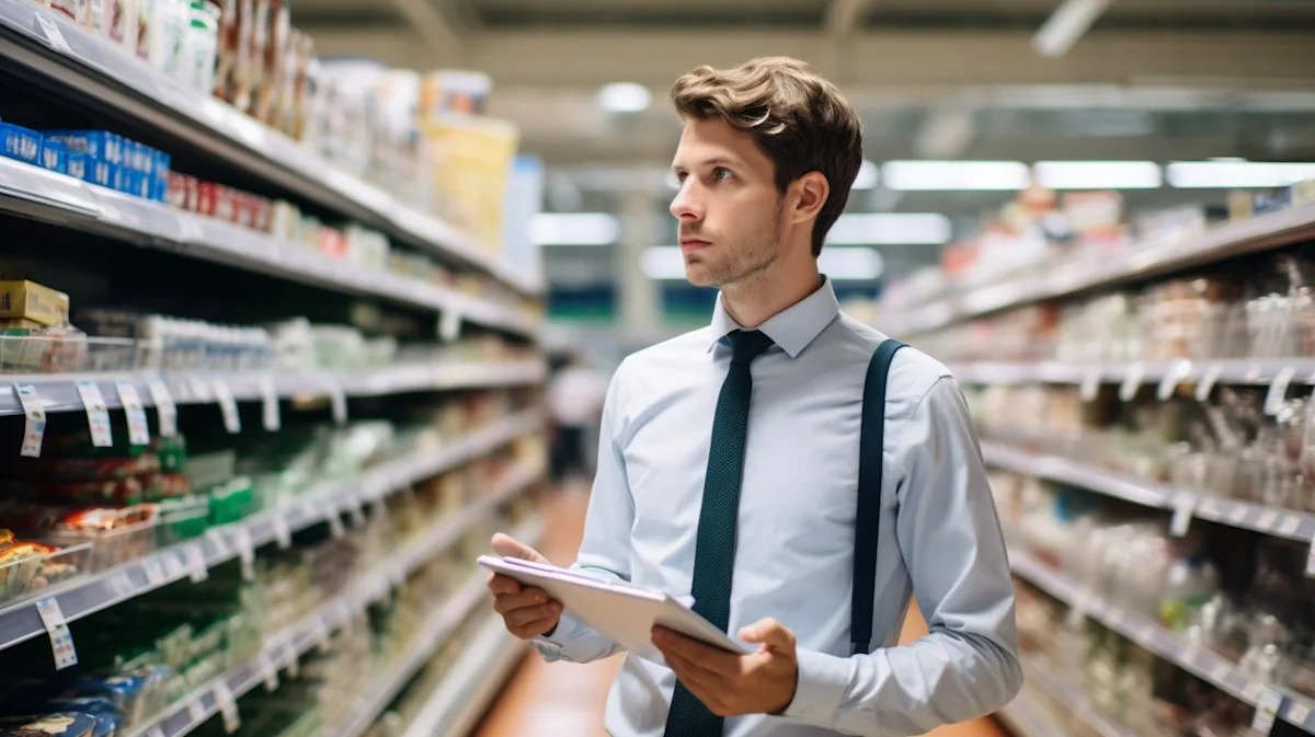 Yahoo Finance stock chart displaying Walmart's $150 price target, highlighting retail operating margins and upper-income consumer growth.