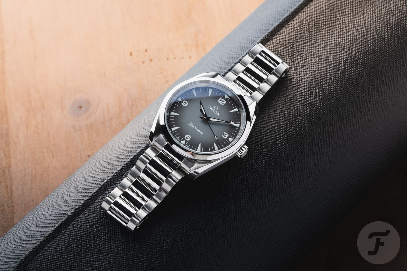 omega speedmaster professional watch on black background